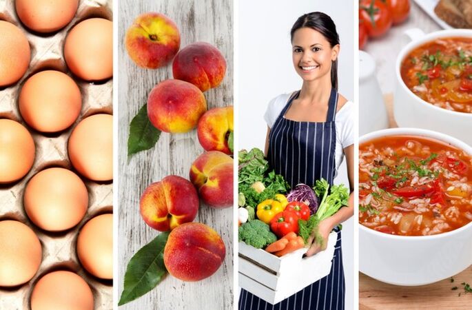 Grupos dietéticos de productos